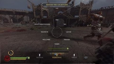 Talking shit in Chivalry 2 be like