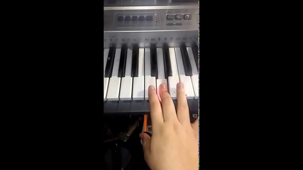 How to play Come Inside My heart on piano. - YouTube