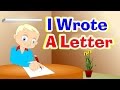 I Wrote A Letter To My Father Rhyme With Lyrics I Kids Songs English Rhymes For Children Poem mp3