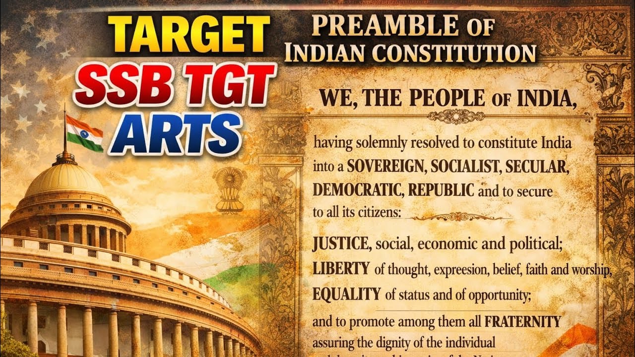 Target ssb tgt preamble of INDIAN CONSTITUTION #SSBTGTPOLITY #SSBTGTARTS #SSBTGTSTRIKE #Jts regular 