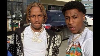 NBA YoungBoy Takes Rich The Kid Shopping In Los Angeles