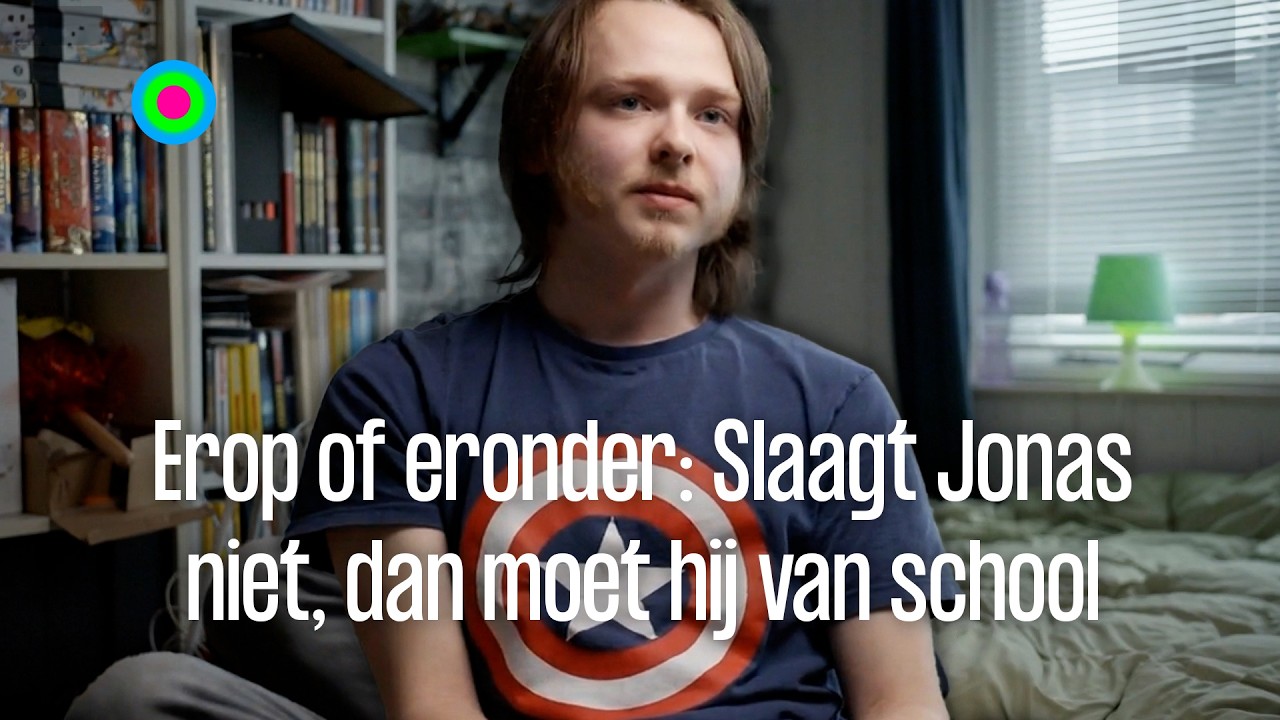 Erop of eronder: Jonas doet voor de tweede keer 6 VWO | Kruispunt | KRO-NCRV