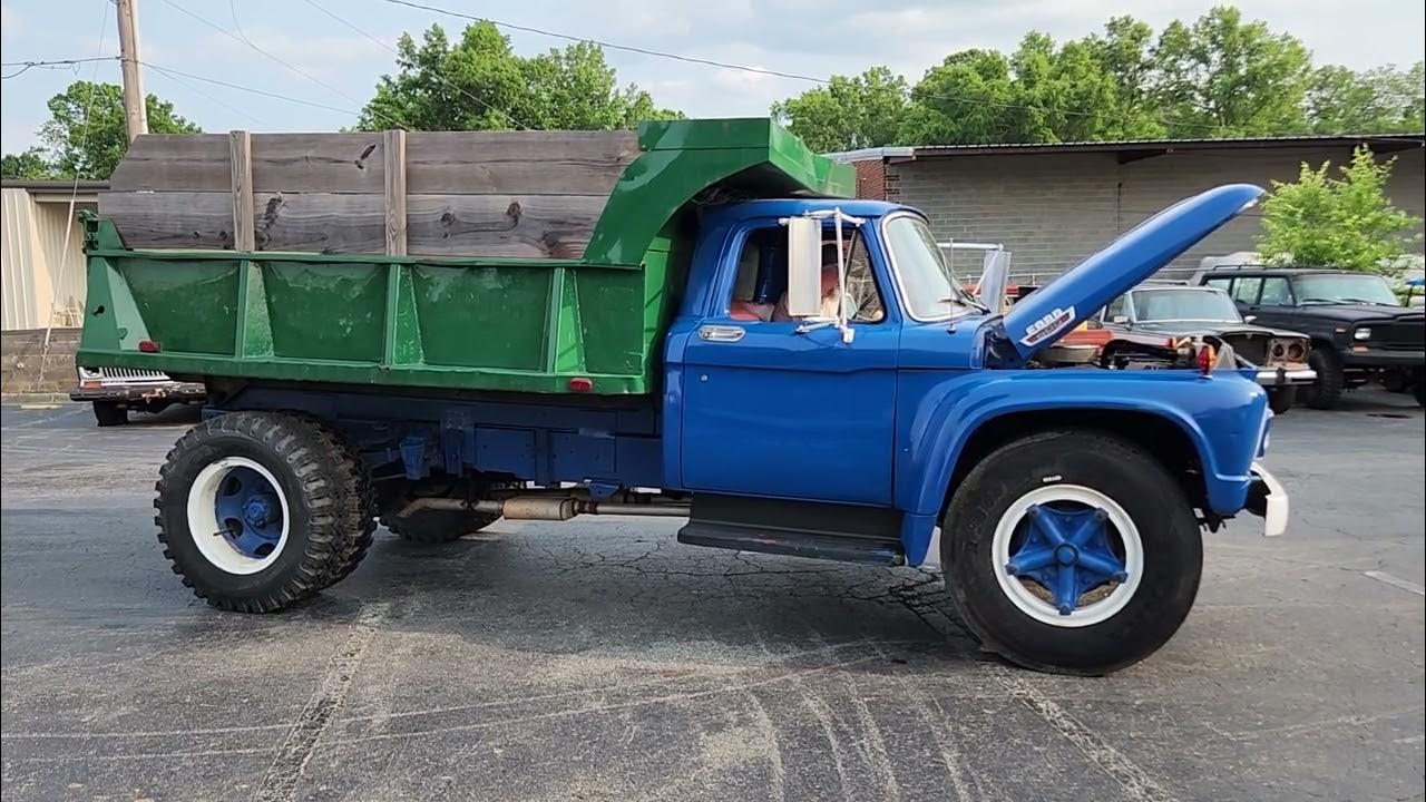 1964 Ford F600 Dump Truck Walk Around YouTube