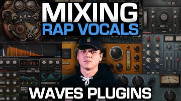 Mixing RAP VOCALS with WAVES PLUGINS! [Kamakaze - BACKWIDDA]