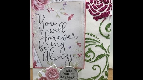 BoBunny Glitter Paste Tutorial and Uses by request