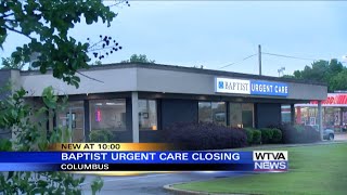 Golden Triangle down to just 1 Baptist urgent care clinic