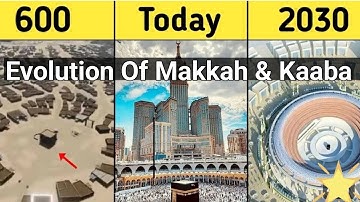 Evolution Of Makkah 1850 To 2024 | Future Structure Of Kaaba | Makkah History |