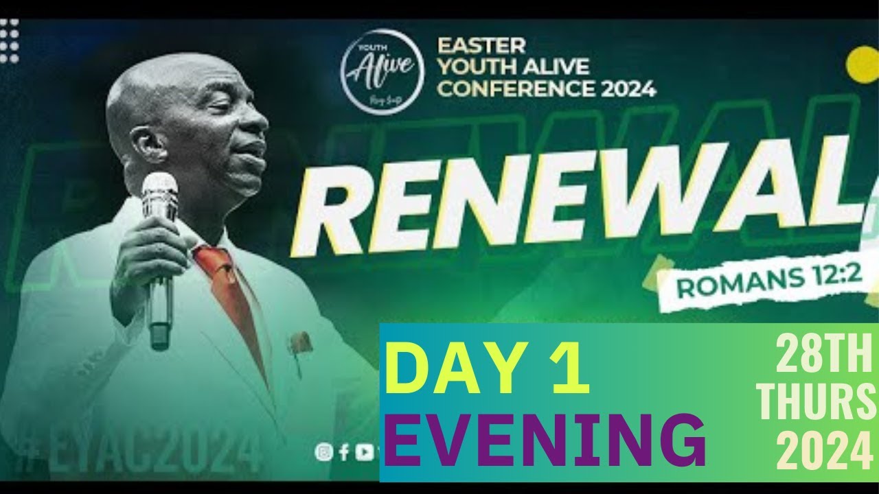 EYAC 2024 || DAY 1 EVENING || EASTER YOUTH ALIVE CONFERENCE |FAITH ...