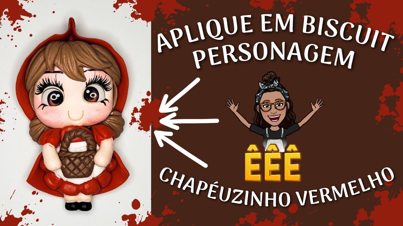 Tema Chapeuzinho vermelho - Ester Paixão Biscuit