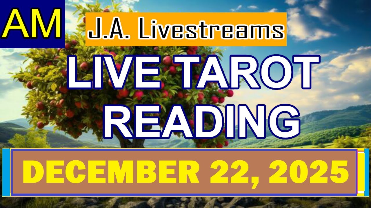 🔵12/22/2025(2$ Detailed)Live Tarot Card Reading (🌹☀️"MAGIC and WONDER"MONTH🌹☀️3rd READING🔵