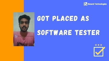 Besant Technologies Online Training Review | Fresher ECE Student Kesava Got Placed as QA Engineer
