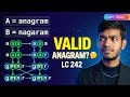 Valid Anagram | LC 242 🔥 Frequency Count Trick Explained 🚀 Day 11/40