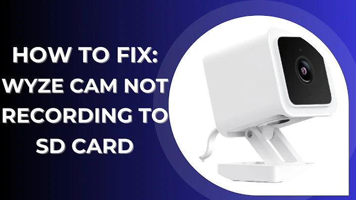 Wyze Cam Not Recording to SD Card [How to Fix]