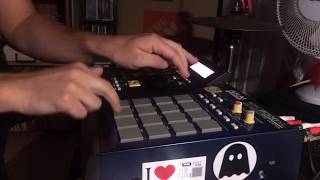 MPC2000XL piano beat work-in-progress