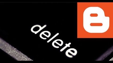 How to delete blog on blogger permanently in One Minute