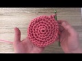 CROCHET| COMMENT TRAVAILLER UN CERCLE PLAT EN SPIRALE| AUGMENTATIONS