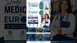 Study Medicine in Europe🇪🇺#studymedicine #studymbbs #reels #viralvideo