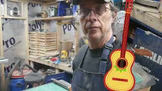 1ST SOLID BODY UKULELE BUILD, THE STRATOLELE PART 4
