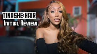 TINASHE HAIR 4/27 HIGHLIGHTED 26 INCH BODY WAVE WIG | INITAL REVIEW