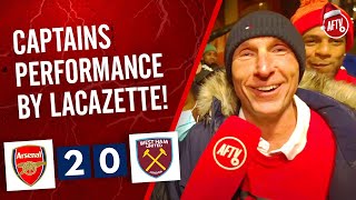 Arsenal 2-0 West Ham | Captains Performance By Lacazette! (Lee Judges)