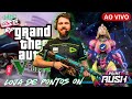 🔴 PRIME RUSH AO VIVO, RESGATE O SEU CODIGUINHO NA !loja, EM SEGUIDA GTA 5 LADO LESTE