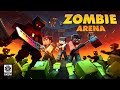 Zombie Arena — Metal, Mayhem, and Pure Chaos in Minecraft 🧟🔥 (Bedrock)