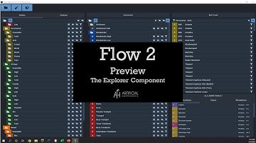 Flow 2 Composer environment - Preview #1 - The Explorer Component
