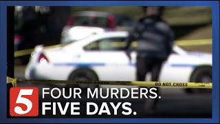 Four murders have happened in this city in five days in 2023