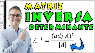 Matriz INVERSA usando Determinantes