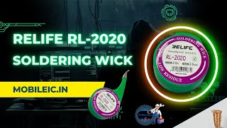 wick|RELIFE RL-2020 SOLDERING WICK 2.0 MM