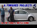 Back from the Brink! CAR WIZARD's $700 Turbo S Beetle restored to almost new! HOOVIE test drives!