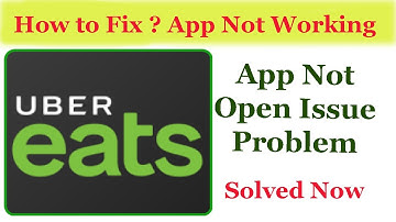 Fix "Uber Eats" App Not Working / App Not Opening Problem Solved Android & Ios | AllTechapple