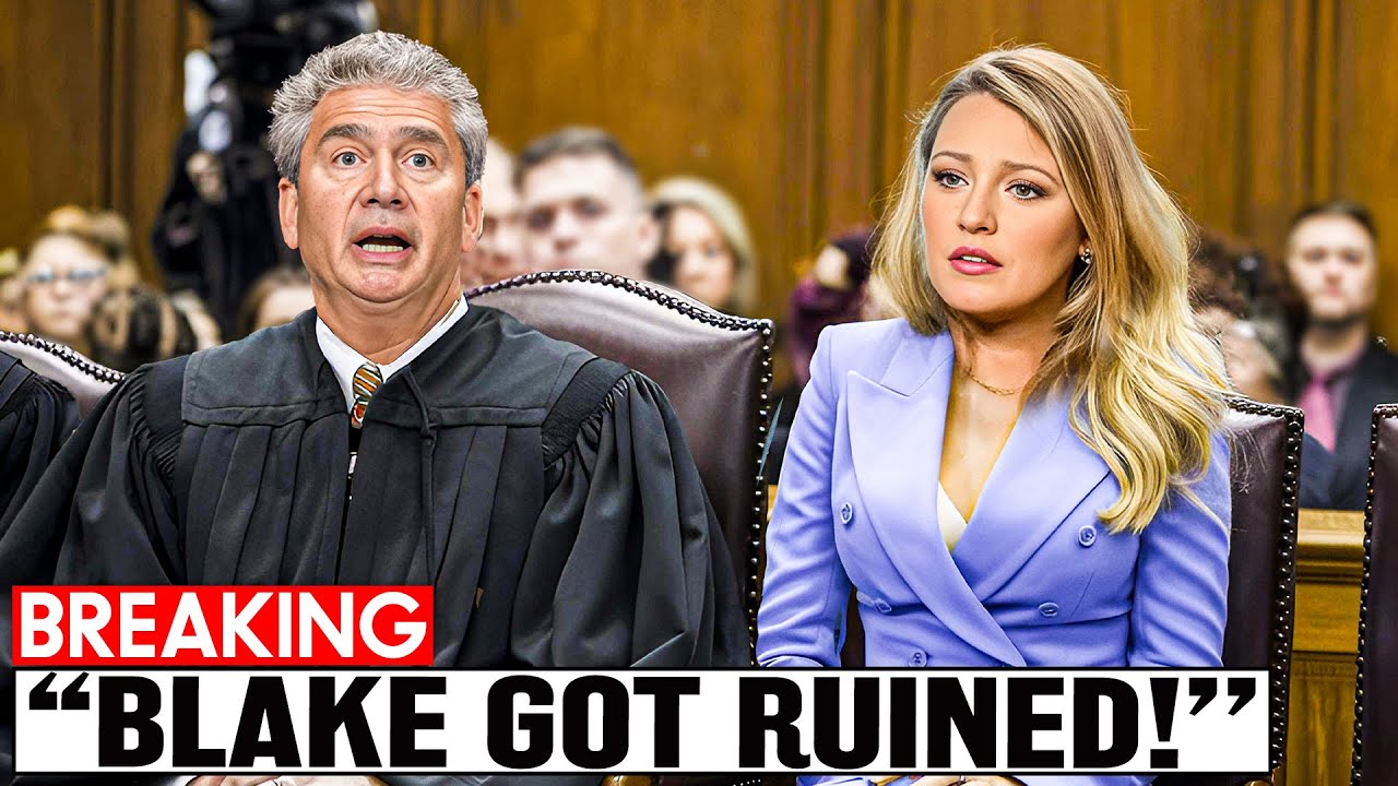 Blake Lively In COMPLETE MELTDOWN In Court After Judge DENIED Her ...