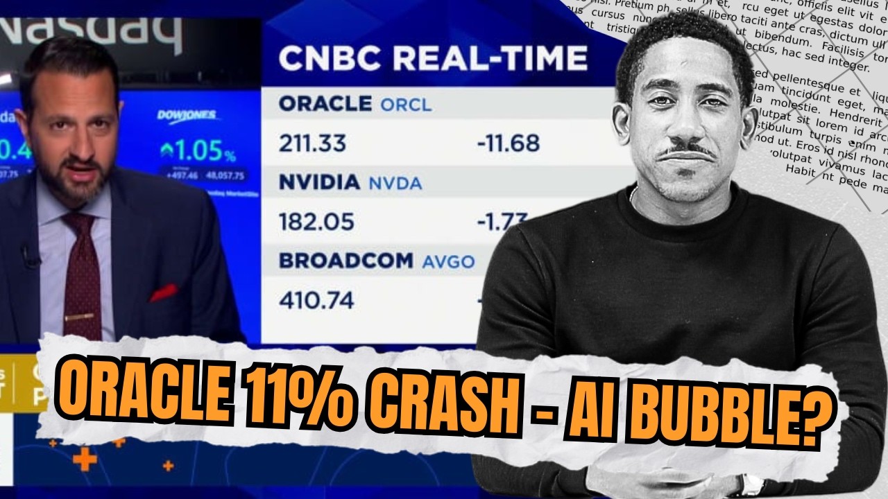 Oracle Stock Crashes 11% After Earnings Miss – AI Boom Over or Spending ...