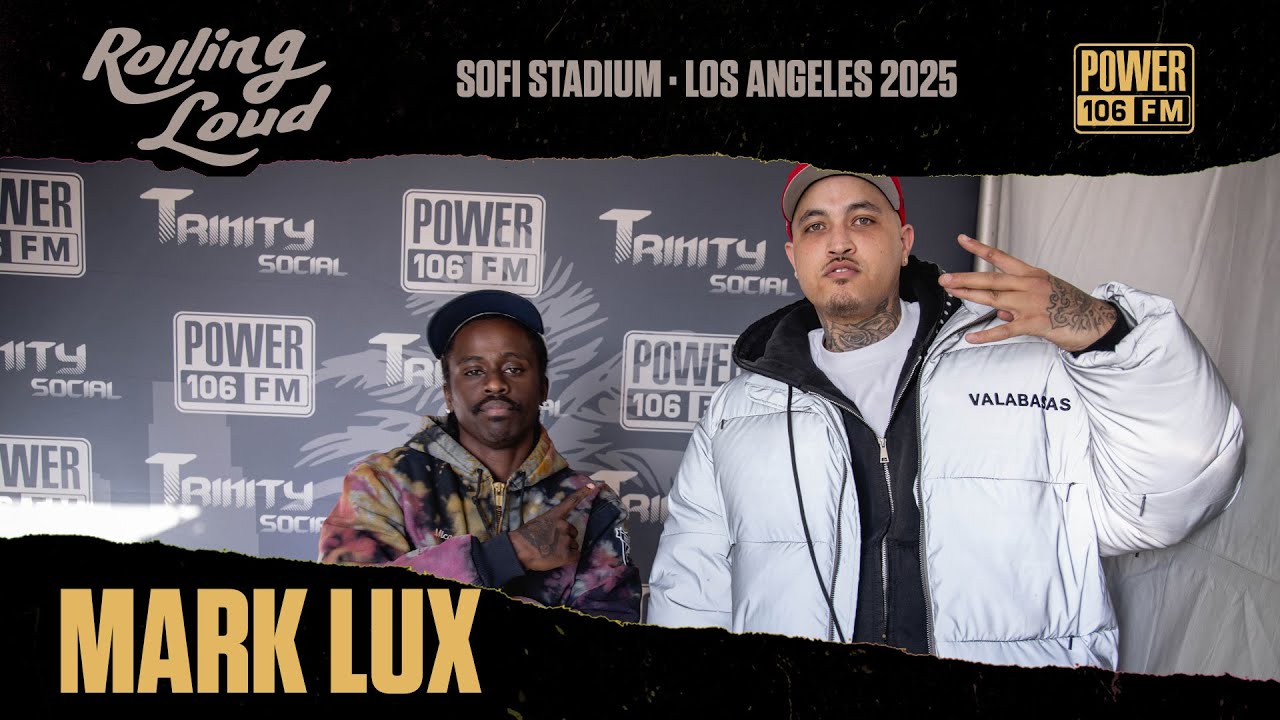 Backstage At Rolling Loud California 2025 With Mark Lux