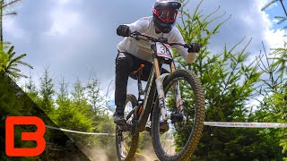 Hectic run through the TIGHTEST trees || British National DH Race Innerleithen by Ben Cathro 23,014 views 2 years ago 3 minutes, 7 seconds