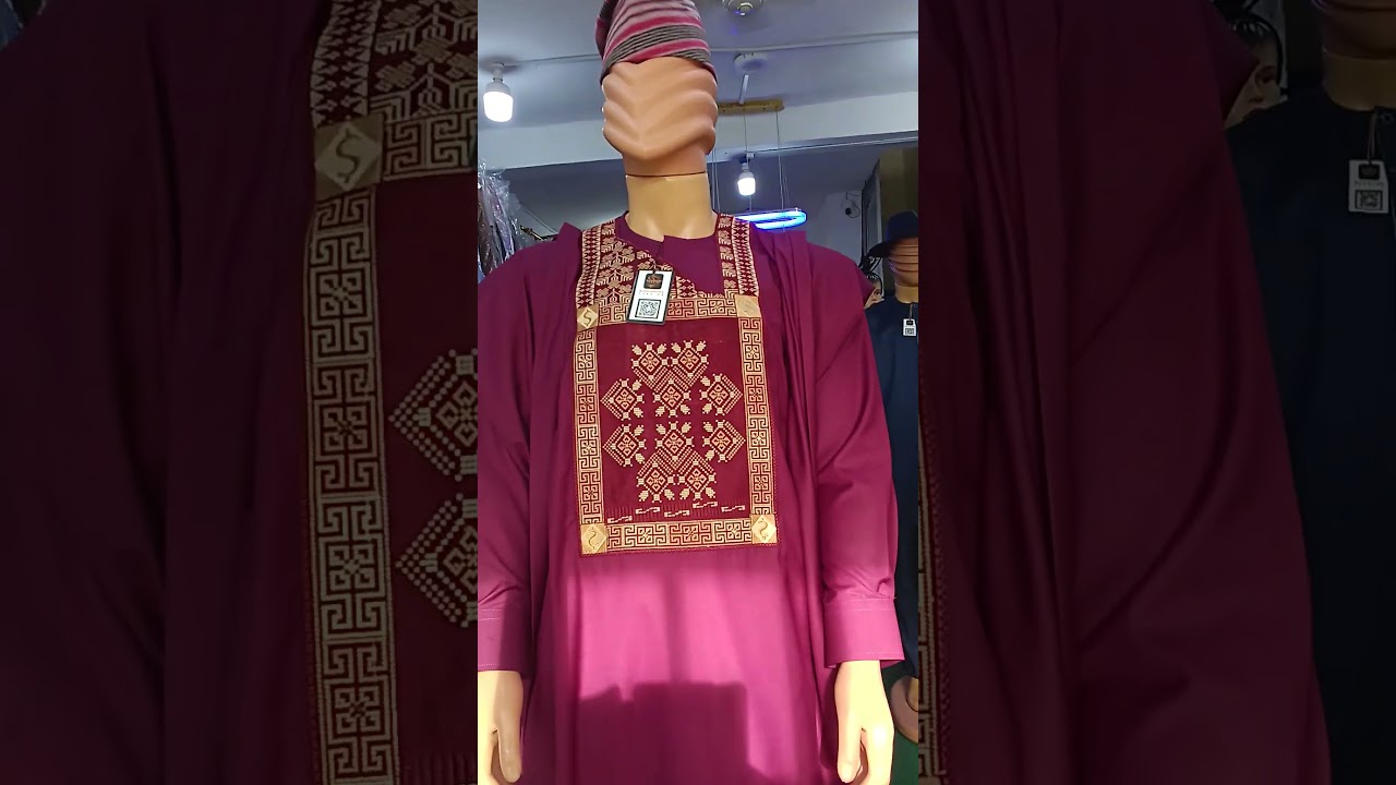 Red Agbada for Sale