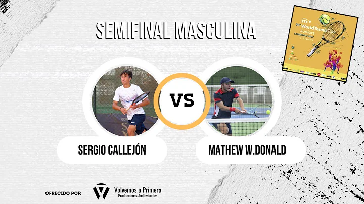 Semifinal 1 Masculina - 20 ITF Juniors Sanxenxo (S...