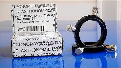 Baader 1.25" Thin Focusing Ring Collar (Parfocalizing Ring) T-2 part #30 #1905131