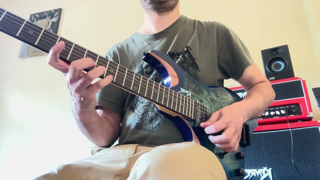 A Major scale Skipping exercise (Anil Dhital)