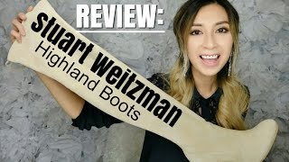 Stuart Weitzman Highland Over The Knee Boots Review vs. Cole Haan Marina OTK | Minimalist Style