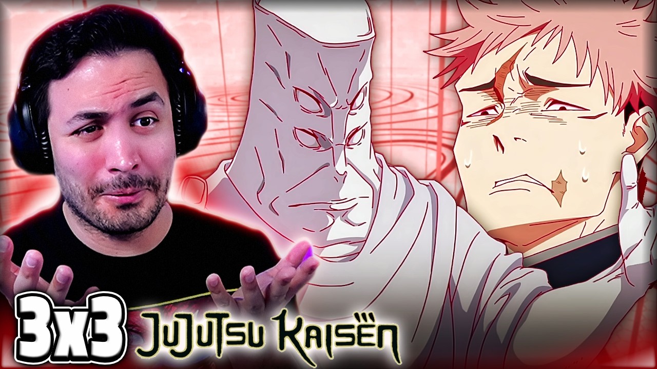 😅¡¡FUE DEMASIADO TEXTO!!🔥Jujutsu Kaisen Temporada 3 Capitulo 3 REACCION Y RESEÑA