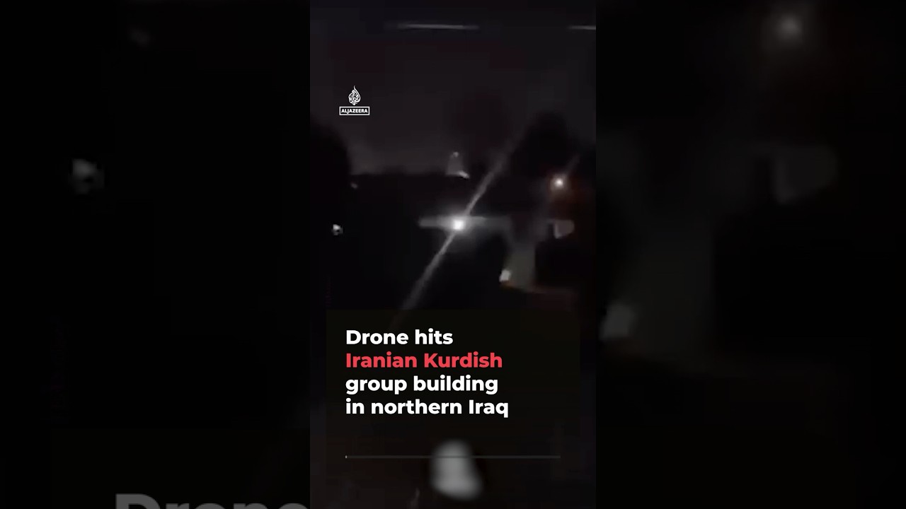 طائرة مسيرة تضرب مبنى تابعاً لجماعة كردية إيرانية في شمال العراق