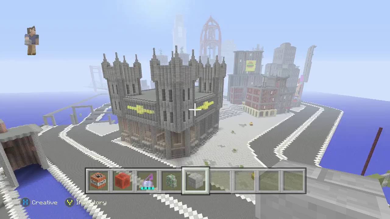 batman arkham city minecraft map