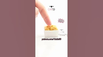 🍗 Cutie3D Chicken Nugget Keycap Fidget Clicker Keychain #shorts #3dprinting #clicker #keychain