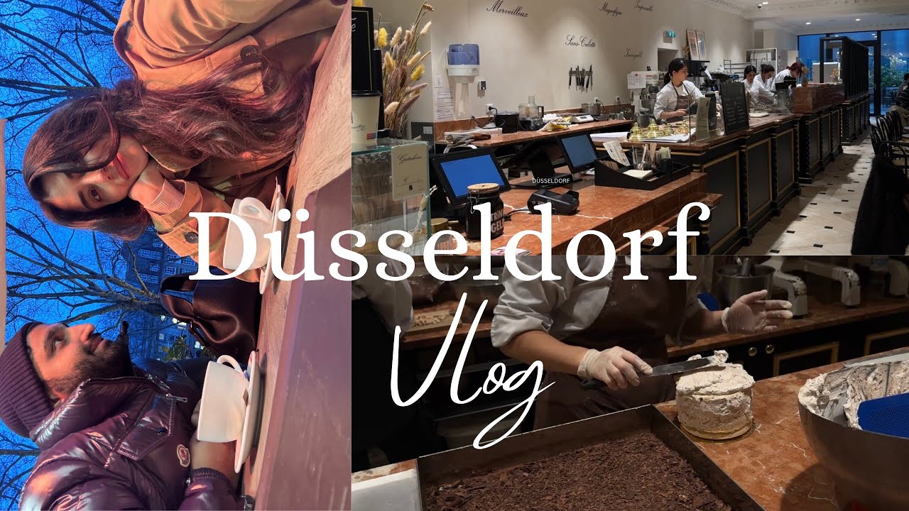 Düsseldorf’da bir gün | bugün beraber geziyoruz ! 𑣲  #vlog