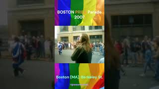 Old Memories: LGBT🏳️🌈 Boston MA PRIDE 2007 Parade 🌈💜😍💜- My Own "Home" Movies 🏠🎥🎞️❤️ - Part 3 of 8