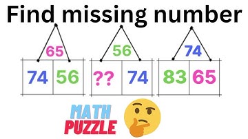 find missing number hard math puzzle #logicalreasoning #mathquestion