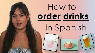 How to Order Coffee, Beer & Cocktails in Spanish ☕ 🍸Easy Spanish for Travelers! screenshot 5
