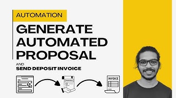Automated Proposal And Invoicing System